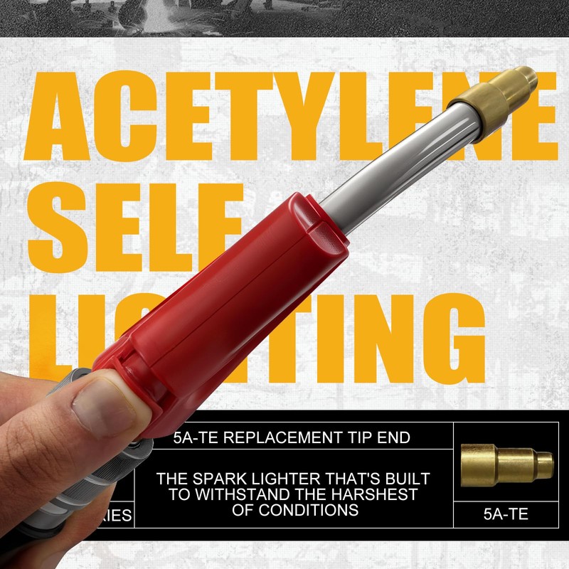 AWLOLWA Self Lighting PL-8A Tips, Air Acetylene, Swirl