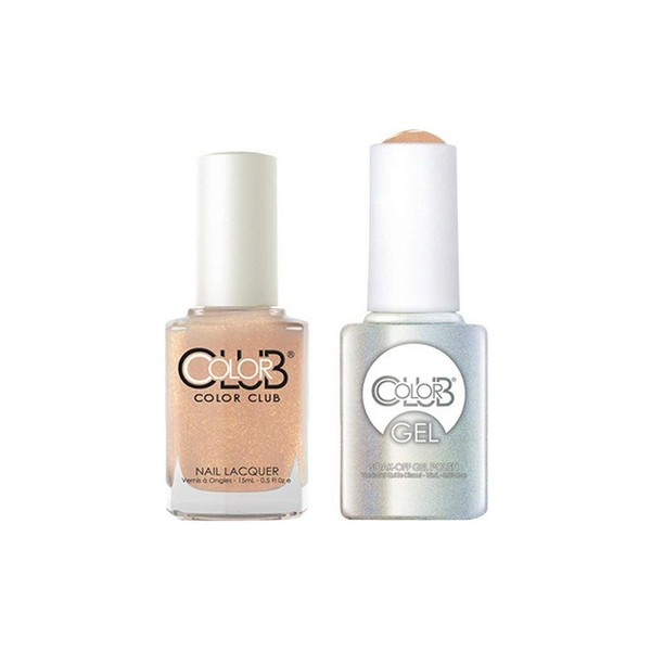 Color Club Piece Of Cake Color Club Gel + Lacquer Duo Includes 1 Each Of 05gel1107 and 05a1107, 0.5 fluid_ounces