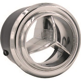 Vintage Air 490538 Std Series Tri-Bar Louver, 2.5 Inch, Chrome