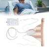 Women Female Silicone Urine Collector Urine Collection Drainage Bag Wearable