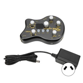 Guitar Multi Effects Processor Effect Pedal POGO Delay Reverb Distortion Instrument Accessory AU Plug 100‑240V