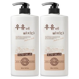 Meoncell Milk Hand Cream Large Capacity High Moisturizing Hand Lotion 500ml 2pcs [SA1] Milk Hand 500ml 2pcs [SA1] Milk Hand 500ml 2pcs / 메온셀 우유 핸드크림 대용량 고보습 핸드로션 500ml 2개 [SA1] 우유 핸드 500ml 2개 [SA1] 우유 핸드 500ml 2개