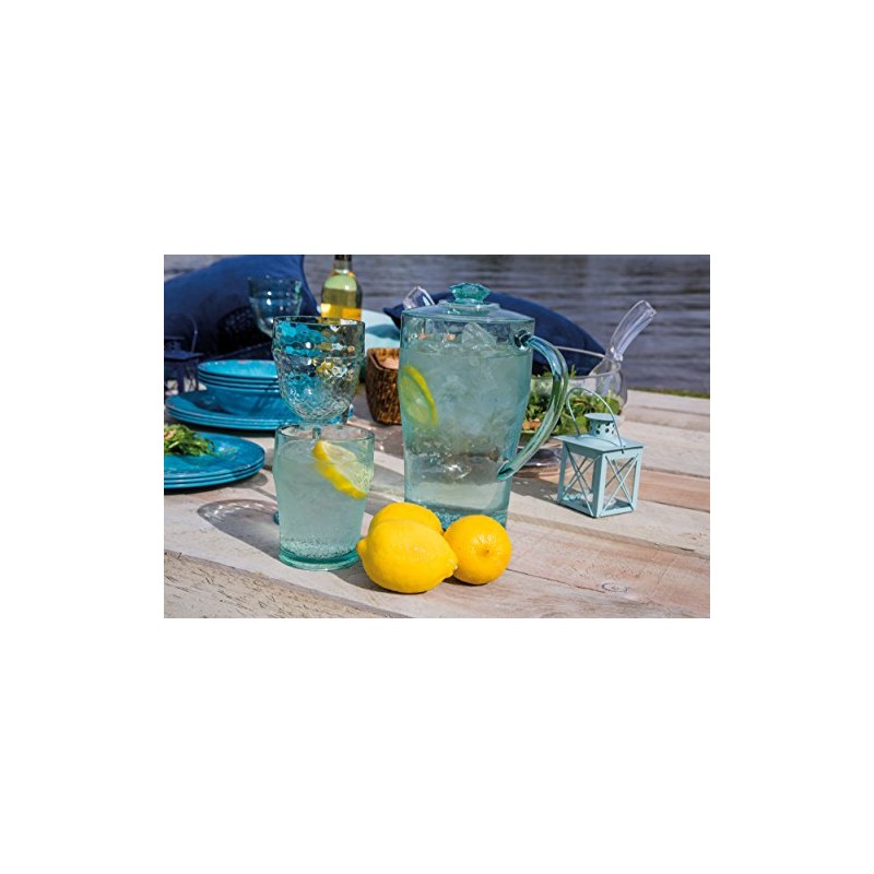 KitchenCraft Coolmovers Sail Away Melamine Tumbler Cup, 420 ml (15