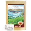 TeeLux Decaf Chocolate Hazelnut Black Tea, Decaffeinated Black Tea Flavored