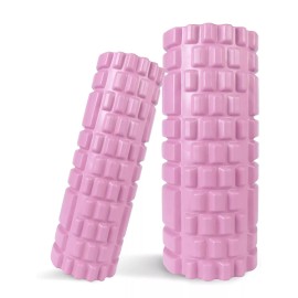 Unbranded Medium Density Deep Tissue Massager for Muscle Massage ROLLER FOAM - Pink