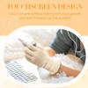 Migliore Wear 2 Pairs Cotton Gloves for Eczema with Touchscreen