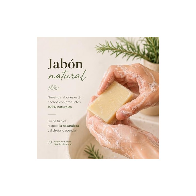 4 Pack jabones artesanales Schaum