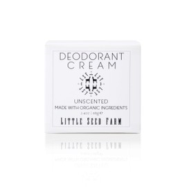 Little Seed Farm Little Seed Farm All Natural Deodorant Cream, Aluminum Free Deodorant for Women or Men, 2.4 Ounce - Unscented