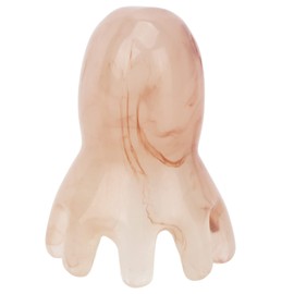 Octopus Shape Resin Massage Comb, Portable Leather Acupuncture Massage Comb, Scalp Care, Scalp Resin Massage Comb