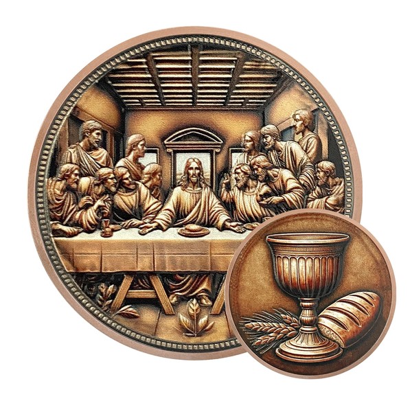 Christ Jesus Coin, The Last Supper Commemorative Coin, Religious Challenge