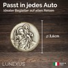 LUNEXUS Christopher Car Magnet Diameter 3.6 cm - Saint Christopher