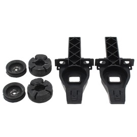 ApplianPar 2Pcs Radiator Core Support Mount Bracket Kit for A4 S4 Quattro A5 Q5 S5 RS5 SQ5