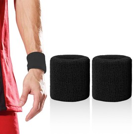 SULIUDAJI Sweatband Wrist Sweatband Men Women Absorbent Sweatbands Arm for Sports Running Bicycle Jogging Football Tennis