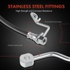 A-Premium Rear Passenger Side Brake Hydraulic Hose Compatible with Ram