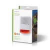 NEDIS DUMSS20WT Dummy Security Siren | IP44 | White/Orange