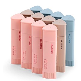 4 Pack - Aesthetic Glue Stick, All Purpose White Glue Sticks, Washable Glue Sticks Bulk - Perfect for School Student Crafts and Office Supplies