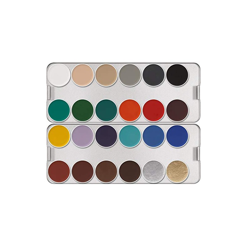 Aquacolor Makeup Palette (24 Colours) K