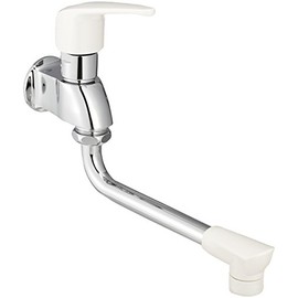 SANEI JA1071-13 Single Flexible Faucet, Lever Handle, Top and Bottom Opening