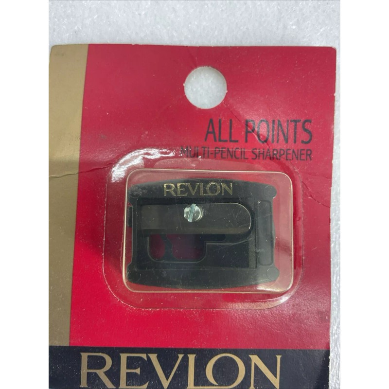 Revlon RARE Vintage Revlon All Points Multi-Pencil Sharpener Timeliner Softstroke