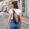 G4Free RFID Blocking Sling Bag for Men Women, Crossbody Bags