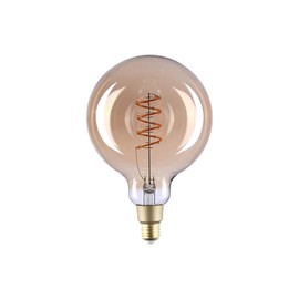 Shelly Vintage G125 WiFi Controlled Bulb with Dimming and Power Measurement, Home Automation, iOS Android App, Alexa and Google Home Compatible, Elegant Design and Energy Efficient