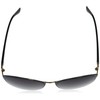 Jessica Simpson Women's J5329 Chic Metal Cat Eye Sunglasses with