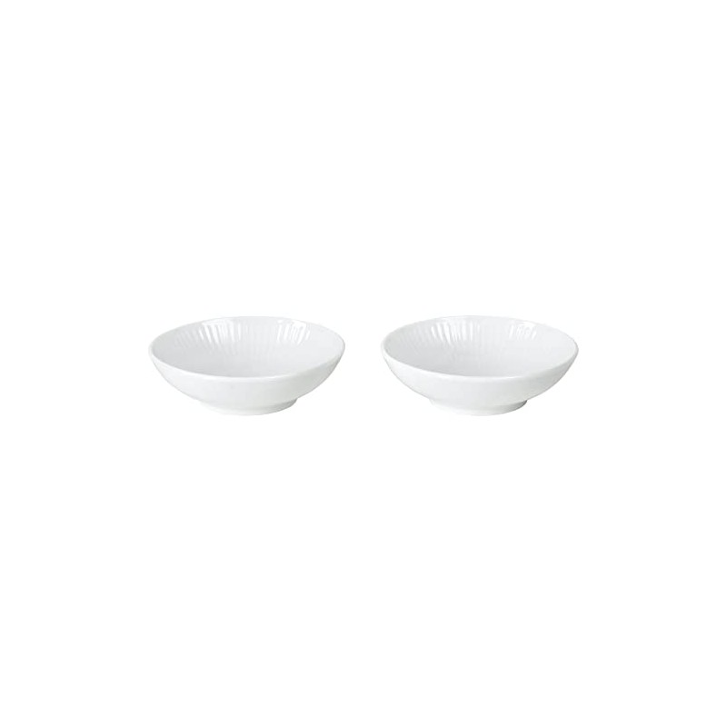 Royal Copenhagen 1064790 White Fluted Bowl, Small Plate, 3.4 fl