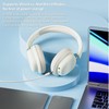 Wireless Gaming Headset, 3.5 mm Foldable via Ear Bluetooth Headphones
