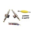 Leefai G3 Professional Fingerboard Trucks with Inverted Kingpin and Single