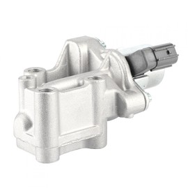 Fydun Válvula Solenoide VTEC 15810RAAA03 Solenoide VTEC de Montaje de Válvula de Bobina con Interruptor de Presión de Aceite y Junta para Accord CRV Element