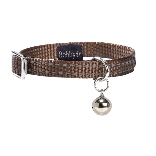 Bobby Safe Coloured Nylon Cat Collar Durable Choking Resistant Reflective