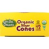 Let's Do Organics Organic Sugar Cones, 4.6 oz
