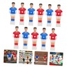 WOONEKY Foosball Men Player Set 11pcs Soccer Game Player Replacement