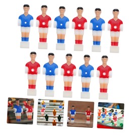 WOONEKY Foosball Men Player Set 11pcs Soccer Game Player Replacement for Foosball Table
