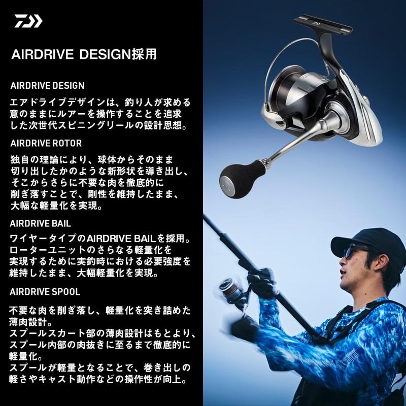 Daiwa Spinning Reel 23 Lexa LT3000-XH
