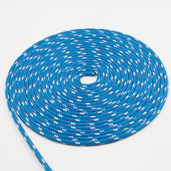 New England Ropes 1/4in (6mm) Sta-Set Solid Blue 60 Feet Long