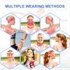 Paquete de 6 polainas para el cuello, pasamontañas elásticas, transpirables,