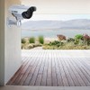 Solar Powered Fake Camera Outdoor CCTV Surveillance Security Camera LED