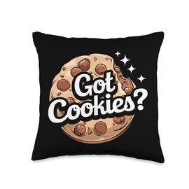 Cookie Got Cookies Throw Pillow