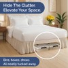 Layflat - Falda de cama con volantes