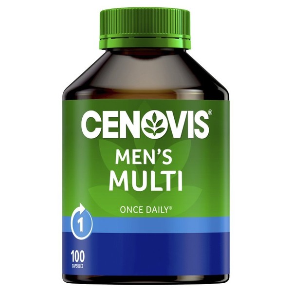 Cenovis Once Daily Men's Multi Vitamins & Minerals Cap X 100
