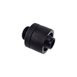 Alphacool 17232 Eiszapfen 16/10mm Compression Fitting G1/4 - deep Black Water Cooling Fittings