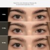 Entropy Makeup Brow Color Ash Brown, Long-Lasting Eyebrow Gel for