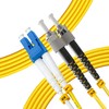 NewYork Cables™ 1M OS2 LC to ST Fiber Patch Cable