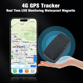 waltvotur 4G Real-Time GPS Tracker 20000mAH Robust & Splash Proof W/Strong Built-in Magnet