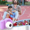 Children Camera 2in Screen AI Face Recognition Multifunctional USB Charging