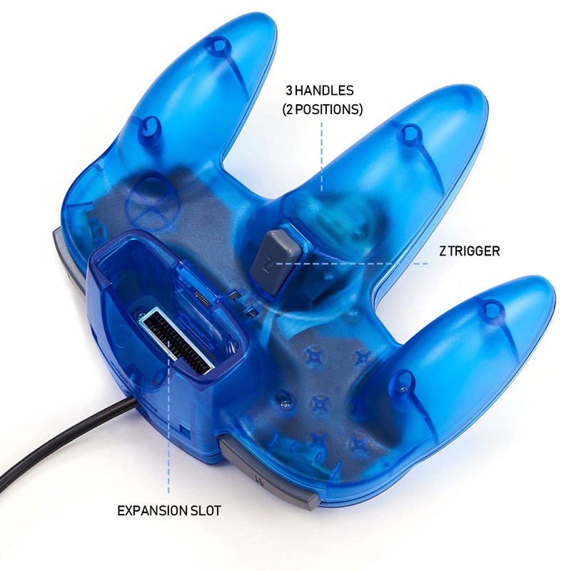 miadore Retro 64-Bit N64 Controller,Kabelgebundener Gamepad Controller Joystick für N64