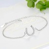 Gold Gala Adjustable Bracelet 925 Sterling Silver Girls Women, Silver