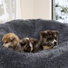 ROYALAY Faux Fur Cover for Papasan Cushion with Fluffy Plush,Shaggy