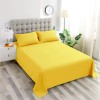 Sfoothome Single Fitted Sheet Twin - Yellow - Deep Pocket